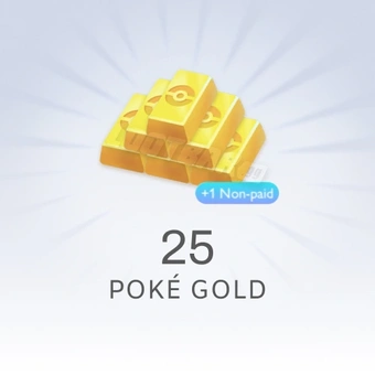 Poké Gold x25 + 1